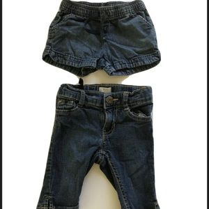 Children’s Place Cat & Jack Casual Shorts Lot Of 2